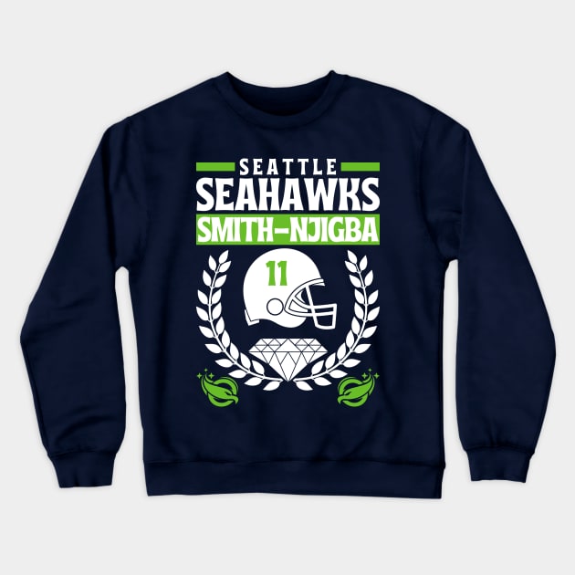 Seattle Seahawks Smith-Njigba 11 Edition 2 Crewneck Sweatshirt by Astronaut.co